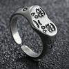 1 STuks Punk Vintage Zwart Grote Open Kruis Ring Voor Vrouwen Feest Sieraden Mannen Trendy Gotisch Goud Zilver Kleur Vinger Ringen Anillo