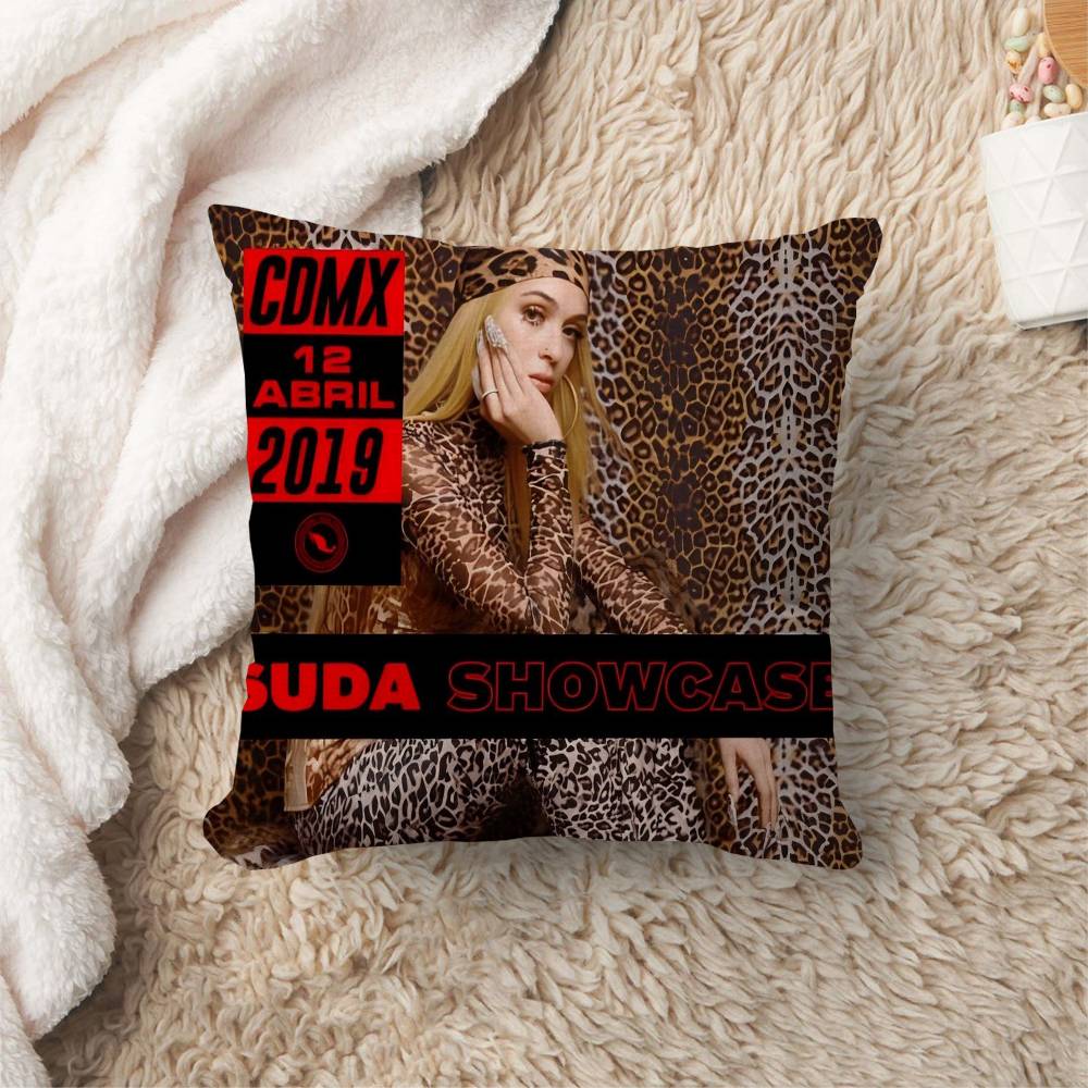 Bad Gyal Sänger Kissenbezug Dekokissenbezug Kissenhülle Bedruckte Kissenhülle Für Sofa