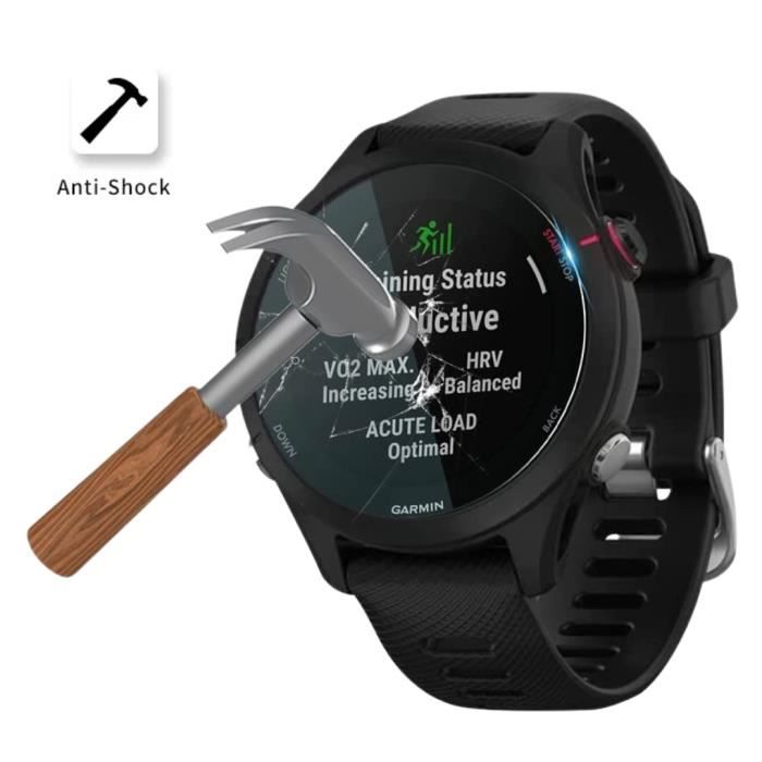 Protection écran Verre Trempé pour Garmin Forerunner 255s Music - Lot de 2 - Phonillico