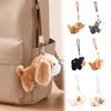 Cute Dog Plush Keychain, Small Stuffed Animal Pendant for Bag Backpack Purse, Soft Puppy Key Ring Charm, Gift for Dog Lovers