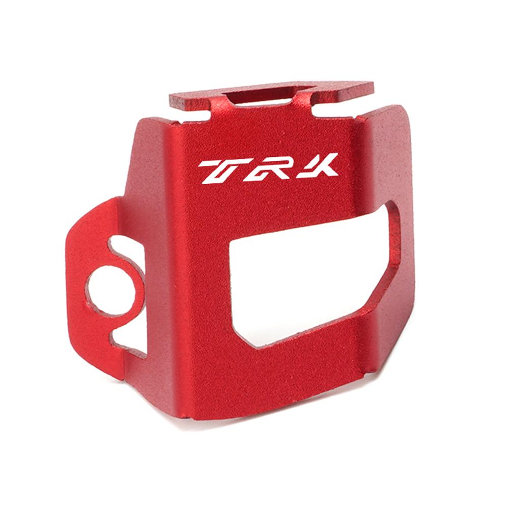 CNC Motorcycle Rear Brake Fluid Tank Reservoir Guard Cover Oil Cap Protector For Benelli TRK 502 502X BJ500 Leoncino