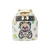 Letter Bear Print Gold Chain Shoulder Crossbody Bag Women Bags White A74028221-1001