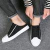 Men's Shoe Mules Half Canvas Slides Rubber Flat Male Slipper Y2k High Quality Cheap Shoes Liquidation Clappers 2025 Fun