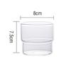 1PCS Creative Style Glass Coffee Smoothie Cup Heat-Resistant Drink Cup Transparent Glassware Whisky Beer Fruit Bubble Water