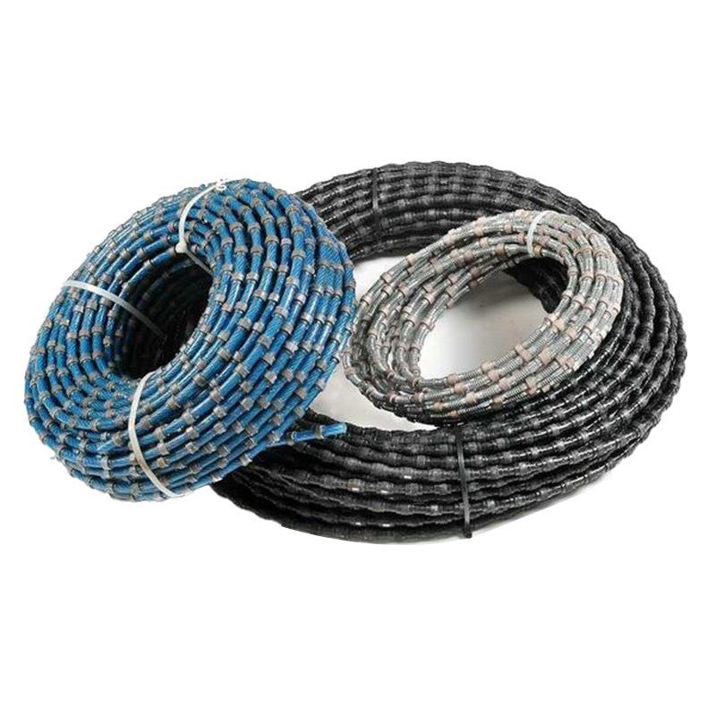 Diamond Beaded Rope Saw for Cutting Marble, Granite, Stone, and Concrete