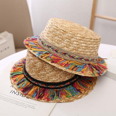 Sun Hat for Sun Protection On The Beach Summer for Boys and Girls Straw Hat for Sun Protection Grass Hat