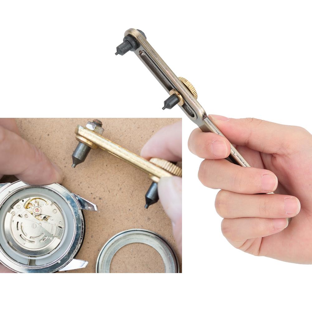 2pcs Watch Back Case Opener Remover Watch Repairing Tool for Watchmakers (Large)