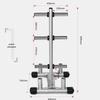 Barbell Plate and Bar Storage Rack