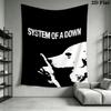 system of a down Wall Tapestry Aesthetic Wall Hanging Printed Fabric Blanket Decorative Tapestries for Bedroom Living Room Home Decor
