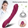 POMFW Dildo Vibrator 12 Speeds Woman Masturbator G Spot Adult Sex Toys Anal Plug Silicone USB Charging