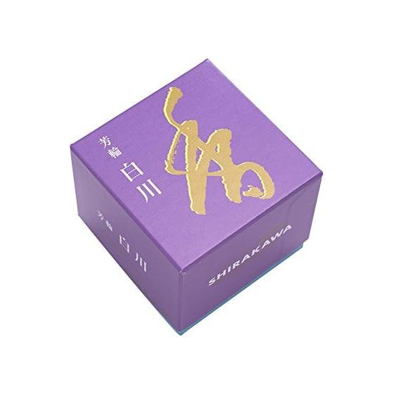 Shoeido Incense Yoshiwa Shirakawa 10 Pieces Swirl Shape with Utena Square Shape #210621