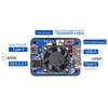 Raspberry Pi 5 Power Module, 5V 5A, 27W, Dual Input/Output, PD Induction, Wide Voltage, USB & DC for Jetson