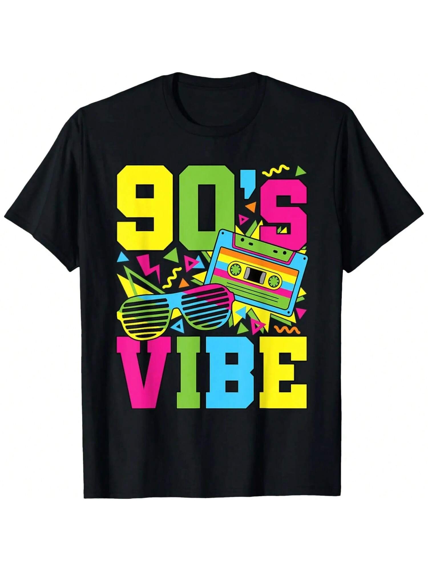 90 s Vibe Retro 1990s 90s Style Party Outfit unisex Wounisex T-Shirt S