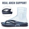 Fashion Crestar Women's Flip Flops Summer Orthopedic Flip Flops For Plantar Fasciitis Relief Lady Comfort Beach Sandal House Bath Slides