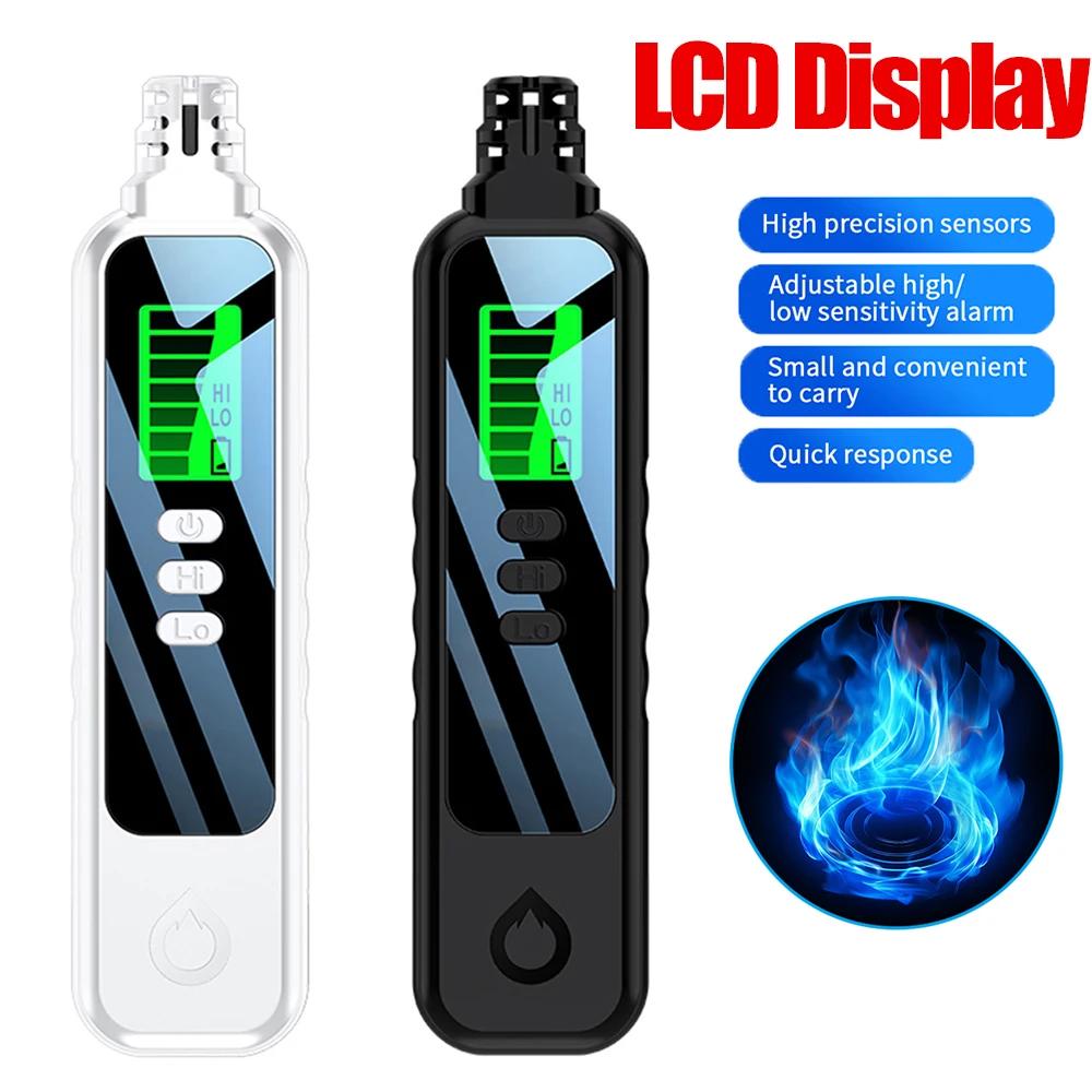 Gas Detector Gas Meter Backlight LCD Display Gas Leak Detector Sound Light Alarm CO Gas Monitor Alarm Detector CO Leak Detector