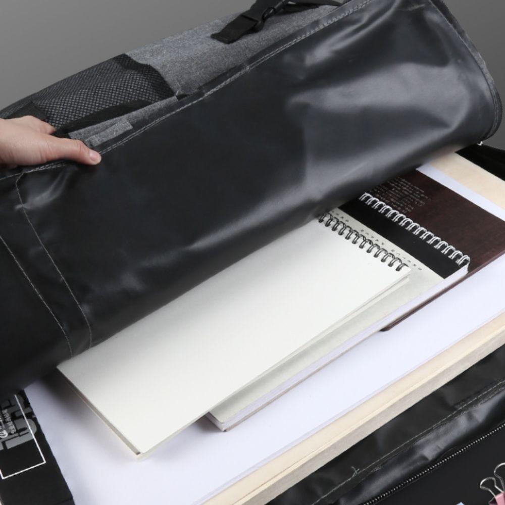 Waterproof Sketching Tools Art Bag Canvas Artist Canvas Backpack Portable Drawing Board Bag Travel