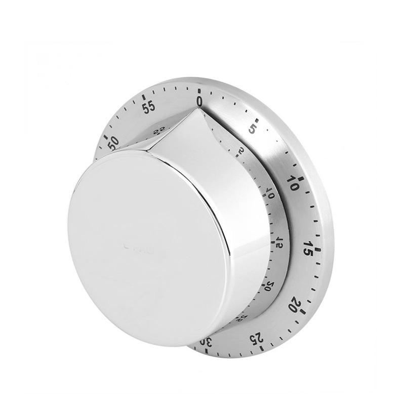 Stainless Steel UFO Kitchen Timer with Magnetic Alarm for Baking and Time Management