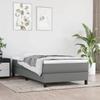 VidaXL Pocket Spring Bed Mattress, Memory Foam Mattress, Bedroom Bed Mattress, Dark Grey 4007142