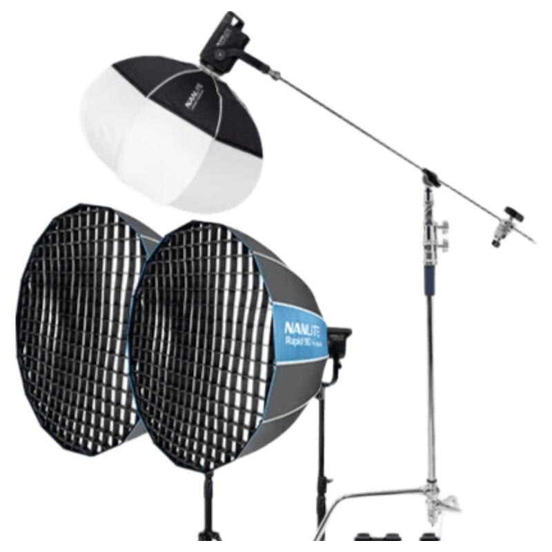 NANLITE Forza 500 II Bi-Color LED Photography 3-Light Kit