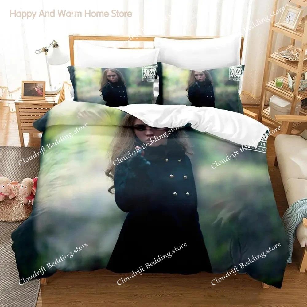 M3GAN Movie Bedding Set Single Twin Full Queen King Size Bed Set Aldult Bedroom Duvetcover Sets 3D Anime Bed Sheet Set