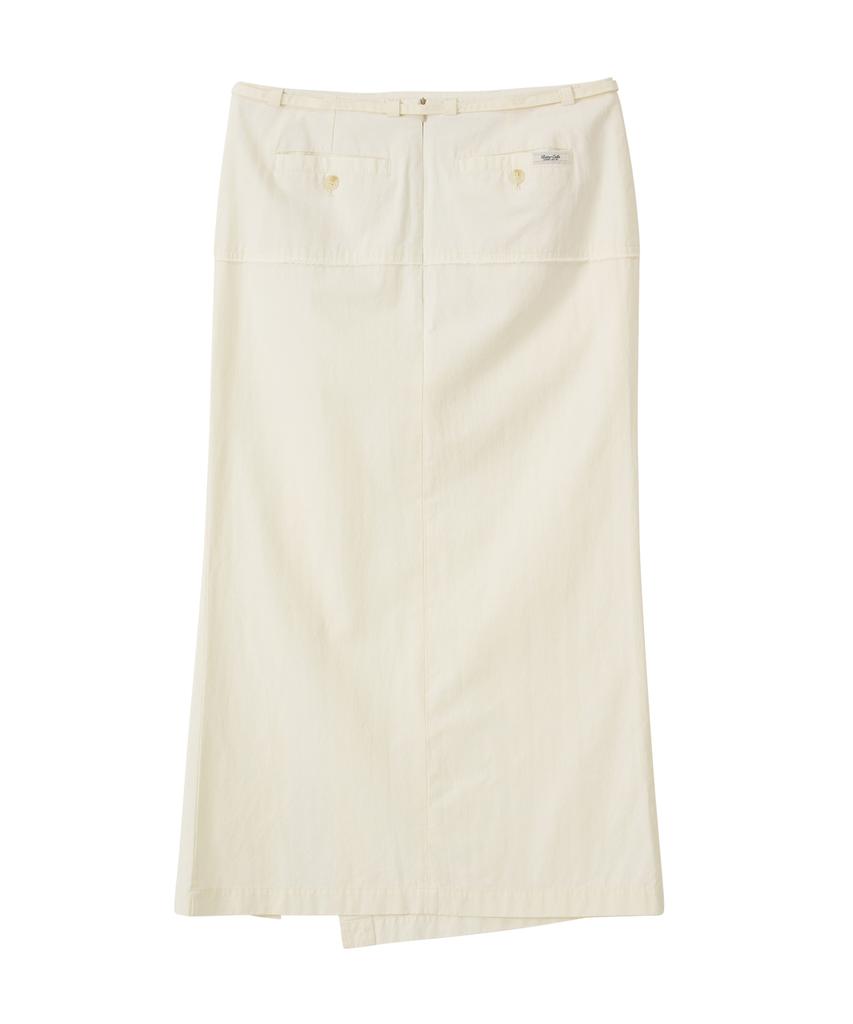 Biteoseljeu Selina Slit Long Skirt - Ivory