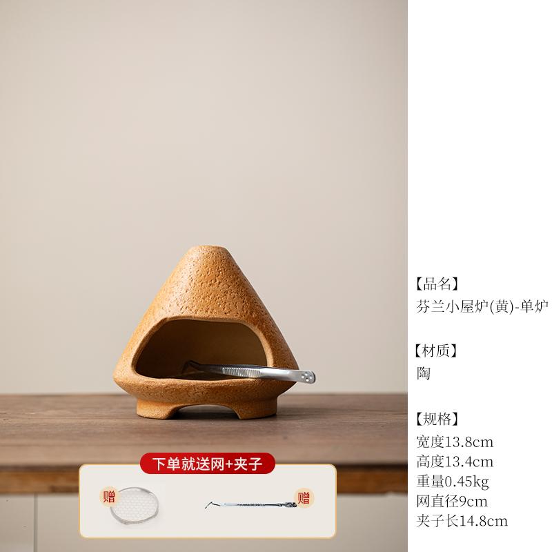 

Перуанская подставка для благовоний Пало Санто ручной работы - Подставка для пепла для шалфея, благовоний и репеллента от комаров - Практичный мини-камин для домашнего использования