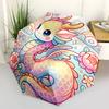 1pc Chibi Dragon Umbrella - Auto Open Close, Portable Design, 8-Rib Outdoor Umbrella, Festival Gift for Fans, Travelers & Daily Use.F027