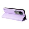 For Vivo V50 5G Phone Cases YIKATU Magnetic Closure PU Leather Mobile Cover  -  Light Purple