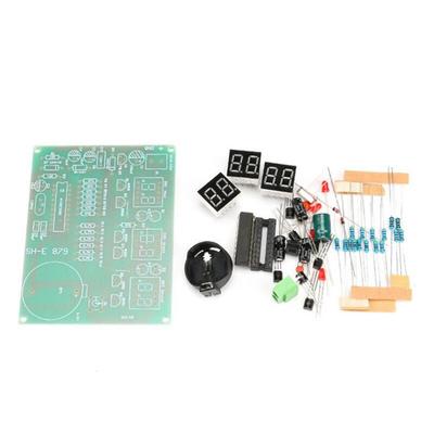 Zestawy do samodzielnego montażu AT89C2051 Zegar elektroniczny Cyfrowa tuba Wyświetlacz LED Suite Moduł elektroniczny Części i komponenty DC 9 V - 12 V