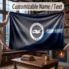 Custom Name Flannel Throw Blanket Brighton & Hove Albion Football Pattern Warm Home Decoration