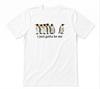 Pinguine Ich muss einfach ich selbst sein Lustige Pinguine Unisex Weißes T-Shirt