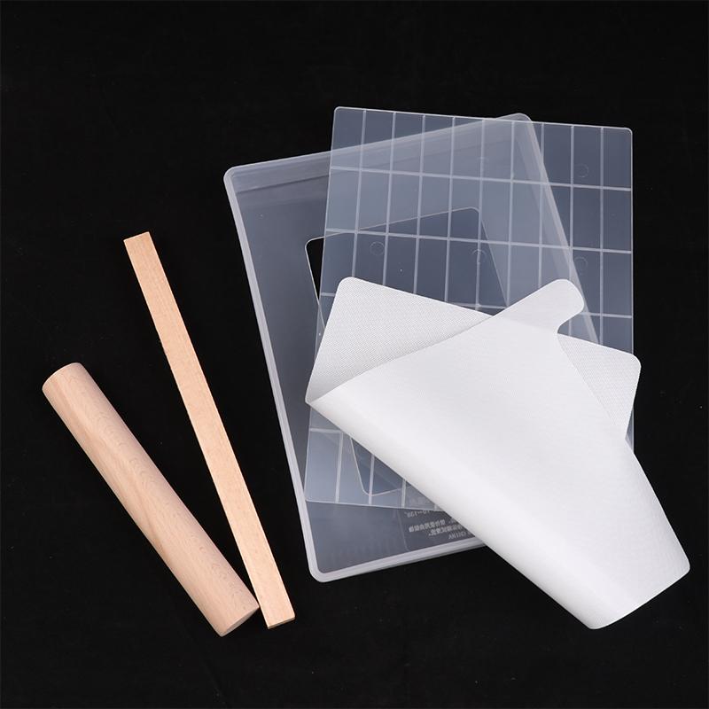 Sada nářadí na nugát Pečicí formy Cukrářské Opakovaně použitelné Snadné DIY Kuchyně Obdélníkové formy na dorty Potravinářské Nugátová pečicí deska