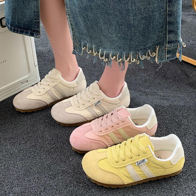 

Spring new versatile casual sports shoes student breathable board shoes lightweight and comfortable single shoes 40 фіолетовий