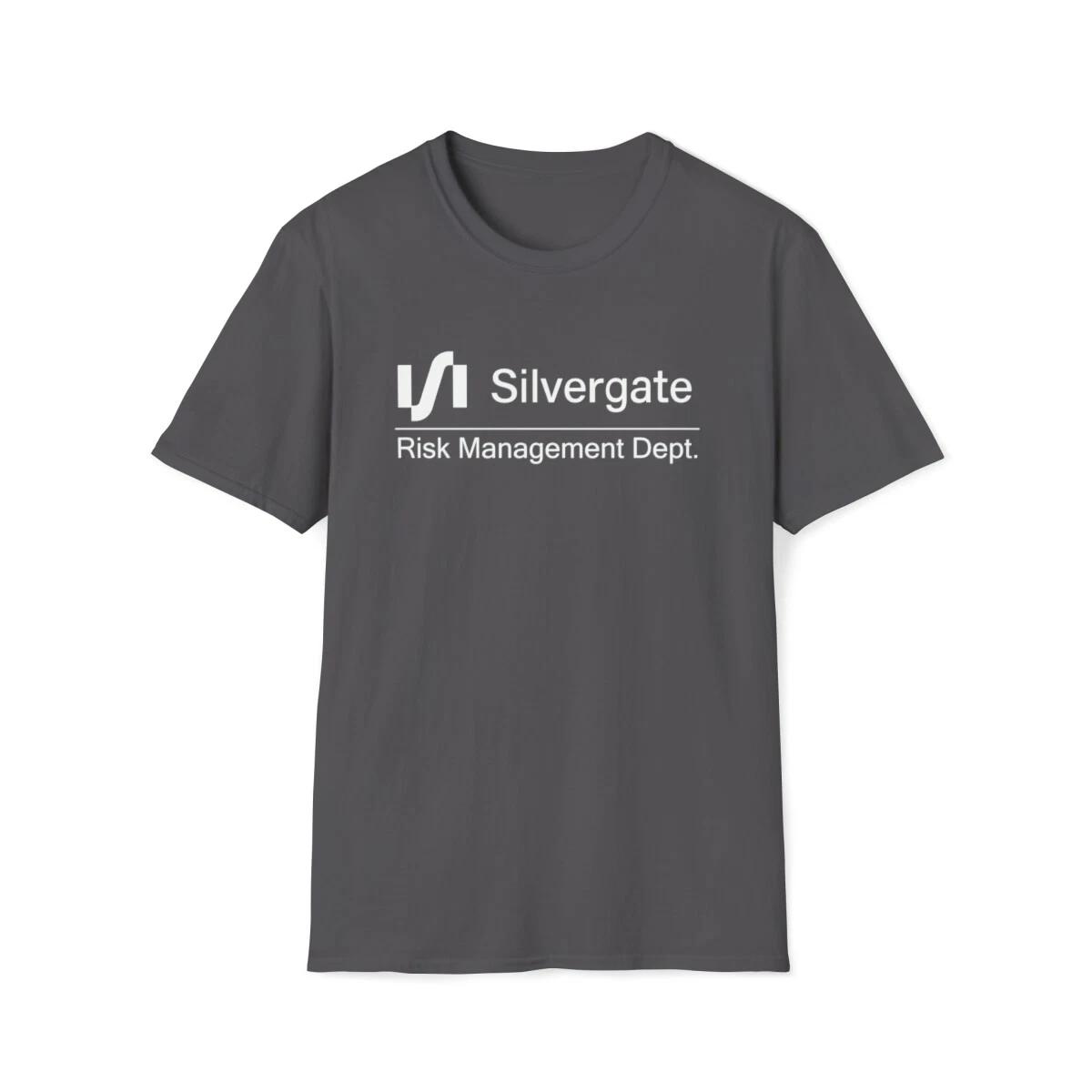 

Silvergate Bank Risk Management Dept. Crewneck T-Shirt S