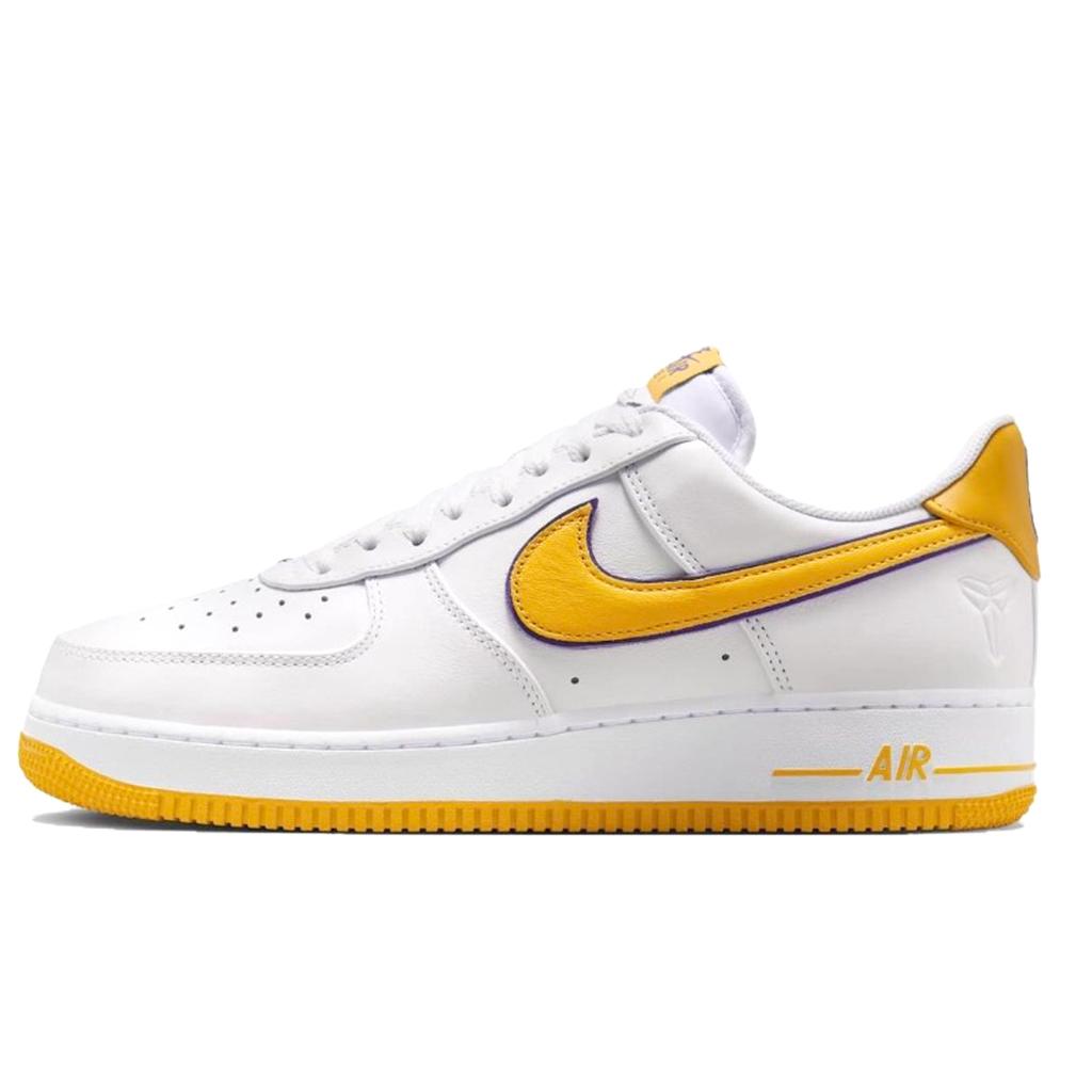 Kobe Bryant x Nike Air Force 1 Slip Resistant Low top Skateboard Shoes Men's Purple FZ1151-100(Team40-24)