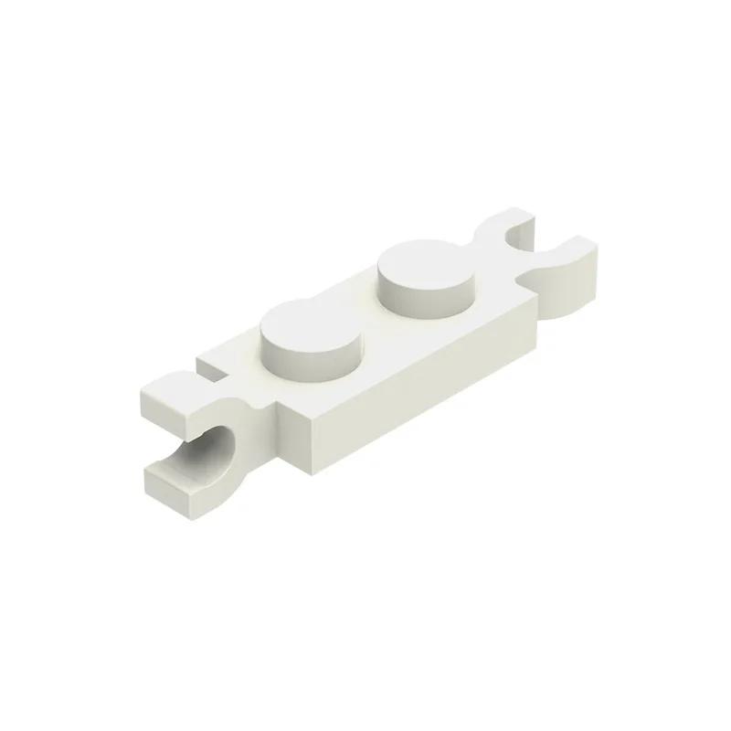 

MOC 10PCS DIY High-Tech 63868W Special 1x2 Double Ended Board Building Blocks Set Cross Fork 2 Holes Plate Part Particle Toys