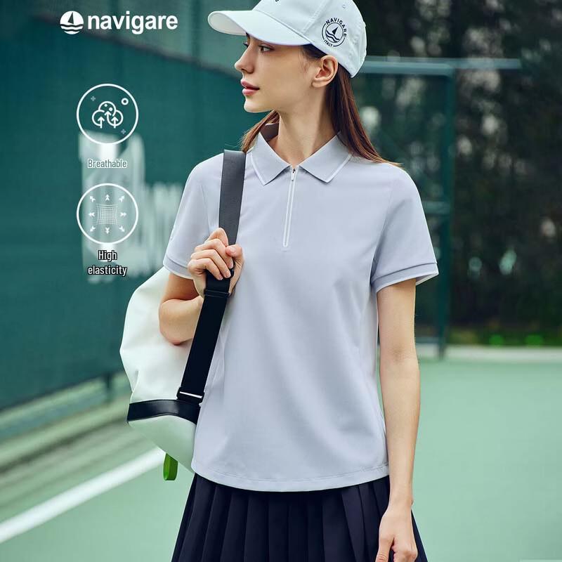 Navigare Women's Summer Polo Short Sleeve