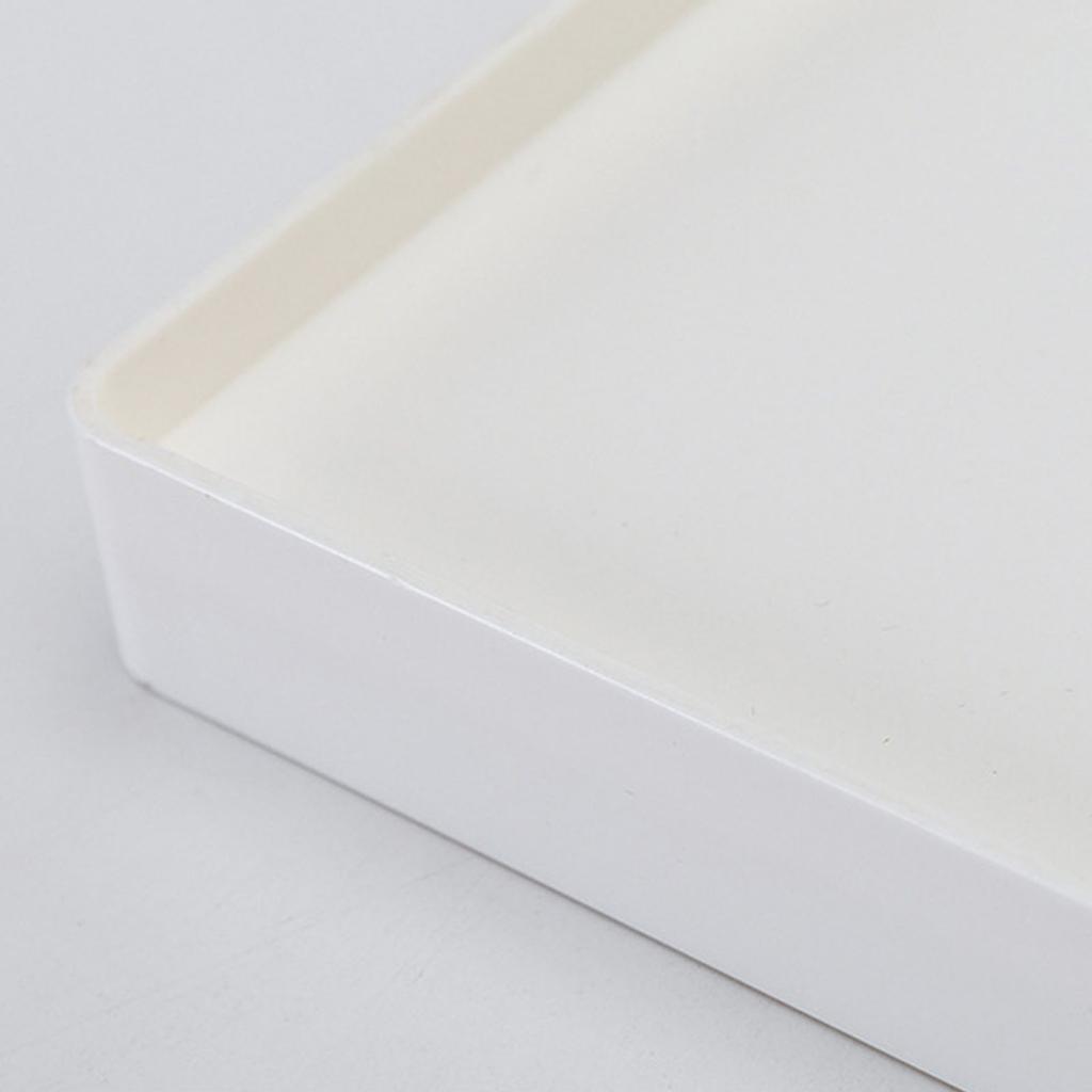 Doppelschichtiges Desktop-Aufbewahrungsregal Modern Große Kapazität Büro-Aufbewahrungsregal für Make-up und D