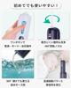 Infly P11S Oral Irrigator Jet Washer Water Flosser with Large Capacity 300ml Portable 150ml Two 4 Nozzle Settings Pocket USB IPX7 for Travel and Home