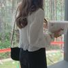 New Long Sleeve Spring Sweet Blouse Lace Up Women White Shirt Casual Girls Elegant Korean Fashion Women Blouses Femme Tops Soft 11700