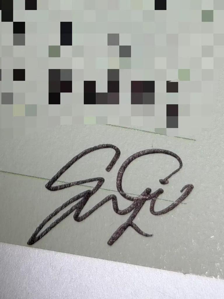 Sakuya 2025 Ariku Dai Letter Transfer Autographed