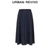 UR 2025 Autumn Women's A-Line Midi Skirt