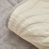 Solid Color Plush Sofa Cushion Nordic Simple Fashion Sofa Towel Non-Slip Leather Sofa Cover Four Seasons Universal Seat Cushions Winter