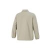 Puma Embroidered Logo Solid Color Track Jacket Men Outerwear Khaki 532172-42