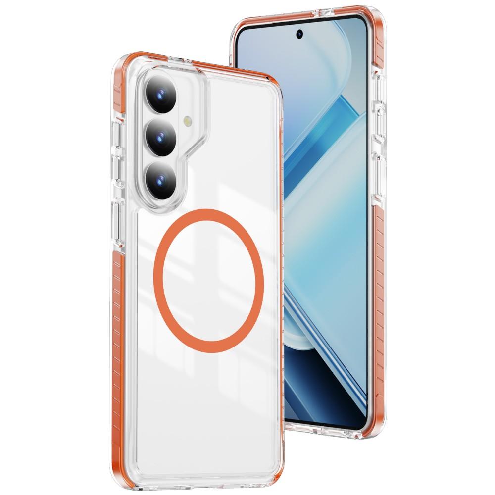 

Magnetic Clear Shockproof Case for Samsung Galaxy S26 Ultra Plus S25 Plus S24Plus Cases TPU Cover With Corner Anti-fall Bumper Galaxy S26