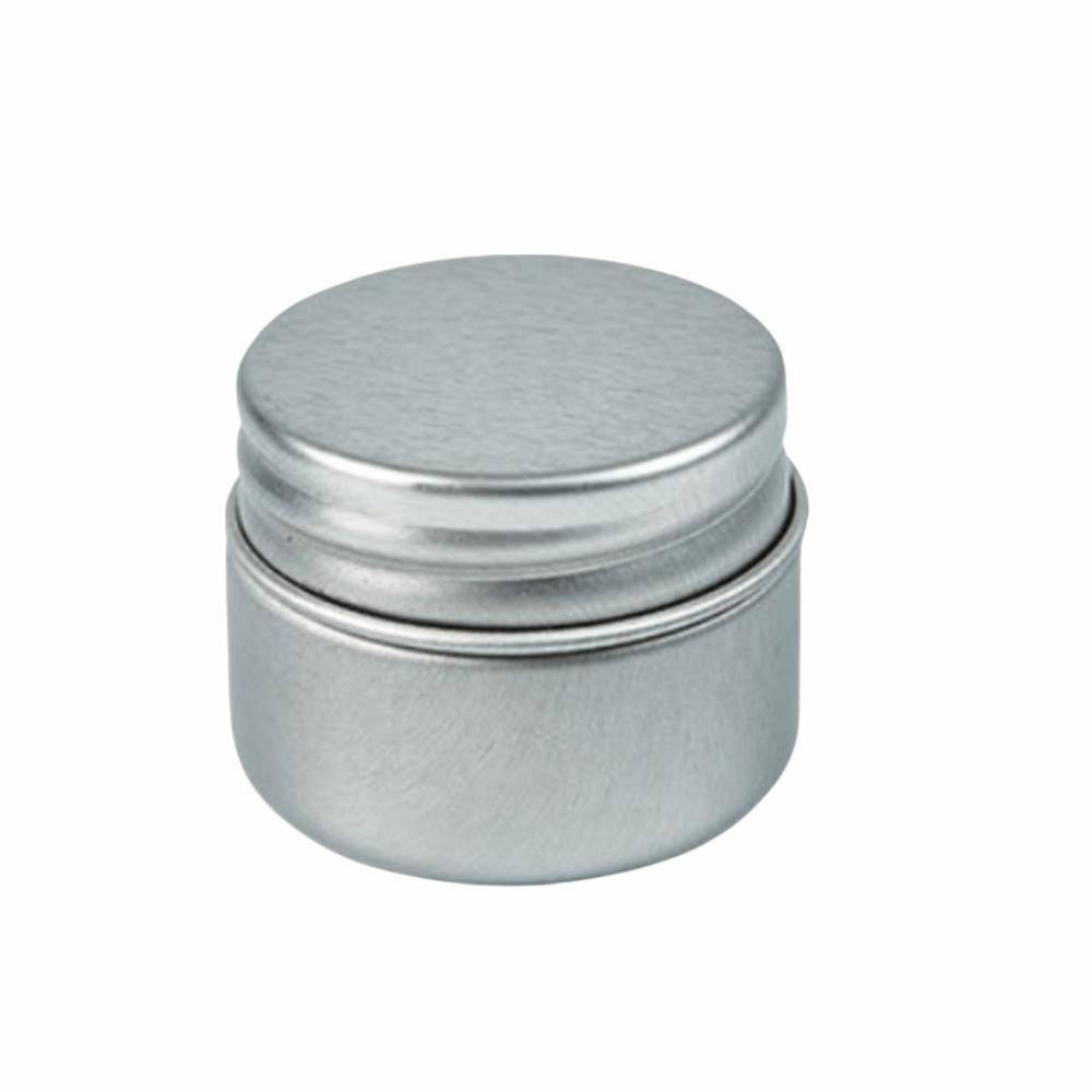 Candle Jar Silver Tin Box Empty Multi Color Empty Can Small Item Portable Container Candy Storage