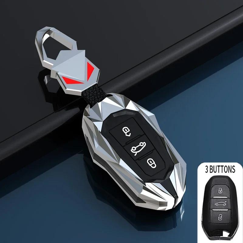 Hot Interior Mouldings Car Remote Key Case Cover Shell For Peugeot 308 408 508 2008 3008 4008 5008 Citroen C4 C4L C6 C3-XR Picas