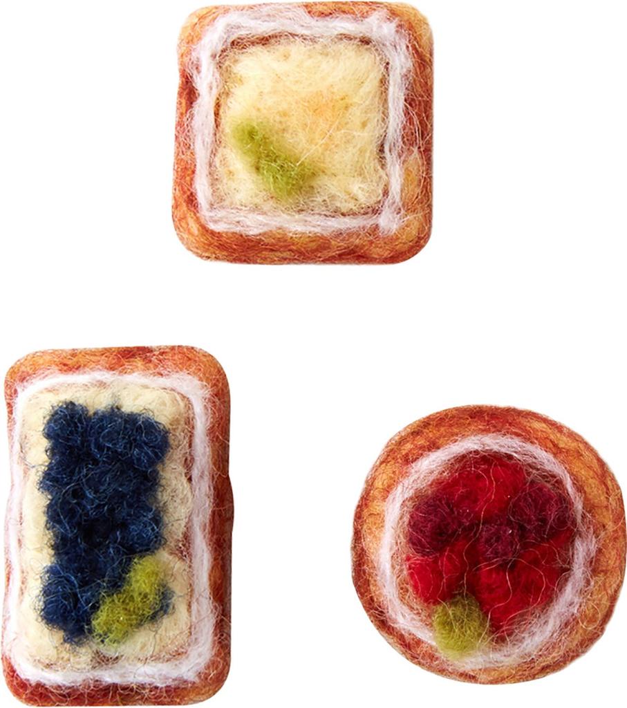 Hamanaka Felt Kit Felt Wool Little Bakery Viennoiserie Set 2 (H441-472)