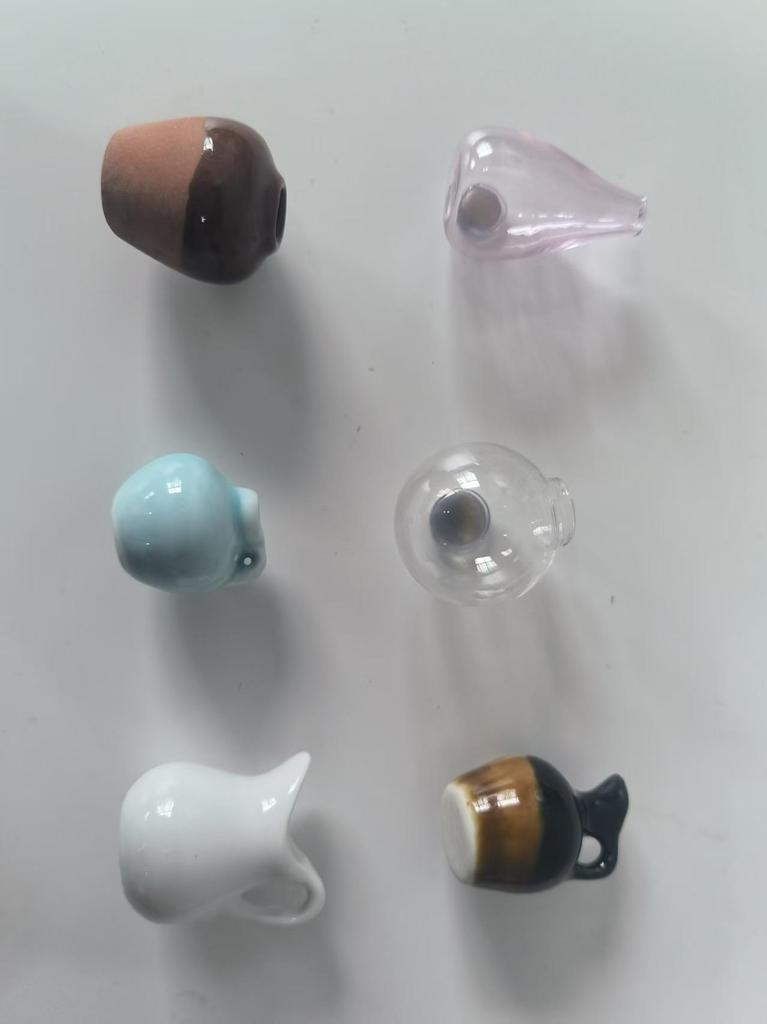 Chinese Style 3D Magnetic Ceramic Refrigerator Ornament