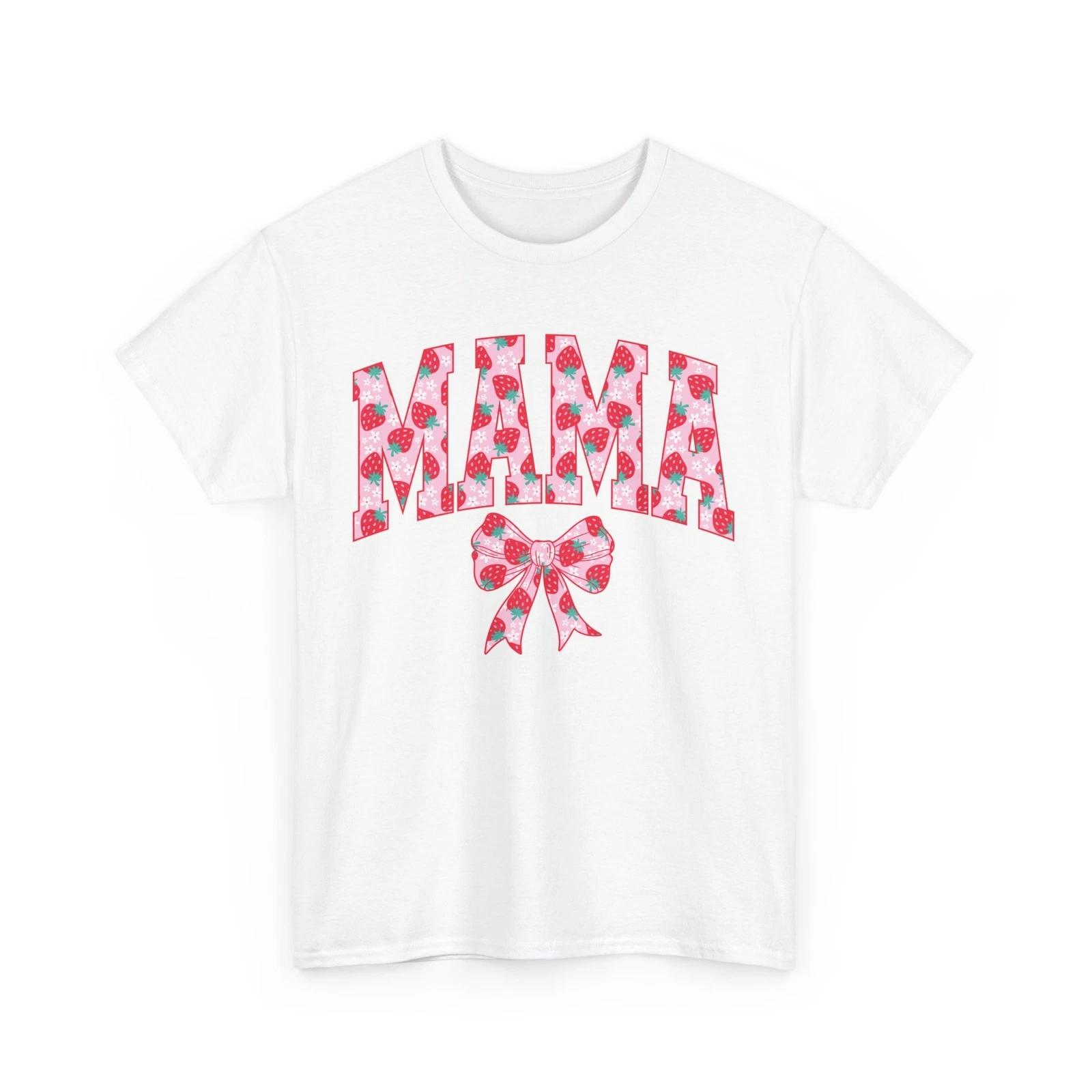 

Summer Vibes T-Shirt | Mama Strawberry Tee | Summer T-Shirt 4XL